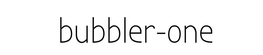 Bubbler One