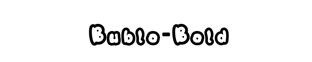 Bublo-Bold