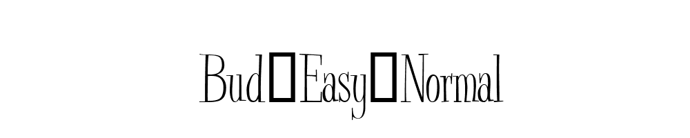 Bud-Easy-Normal