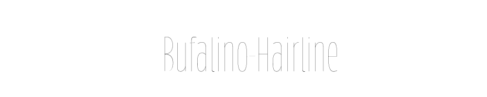 Bufalino-Hairline