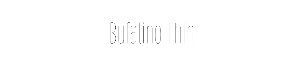 Bufalino-Thin