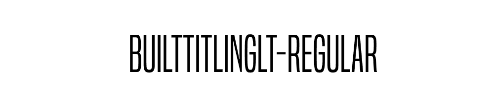 BuiltTitlingLt-Regular