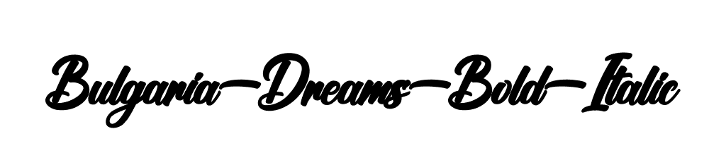 Bulgaria-Dreams-Bold-Italic