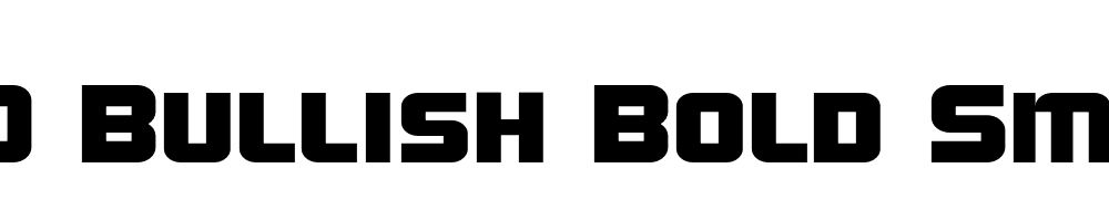  DEMO Bullish Bold Small Caps Regular