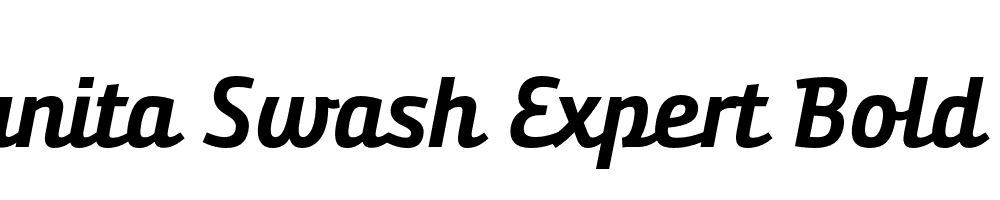  DEMO Bunita Swash Expert Bold Regular Italic