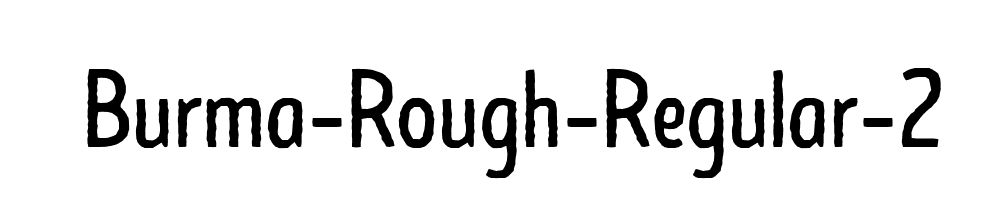 Burma-Rough-Regular-2