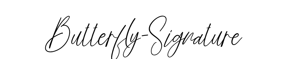 Butterfly-Signature