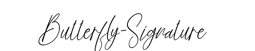 Butterfly-Signature