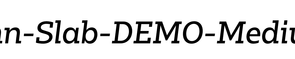 Bw-Glenn-Slab-DEMO-Medium-Italic