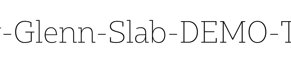 Bw-Glenn-Slab-DEMO-Thin