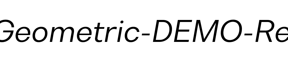 Bw-Nista-Geometric-DEMO-Regular-Italic