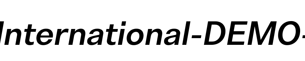 Bw-Nista-International-DEMO-Bold-Italic