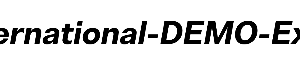 Bw-Nista-International-DEMO-ExtraBold-Italic