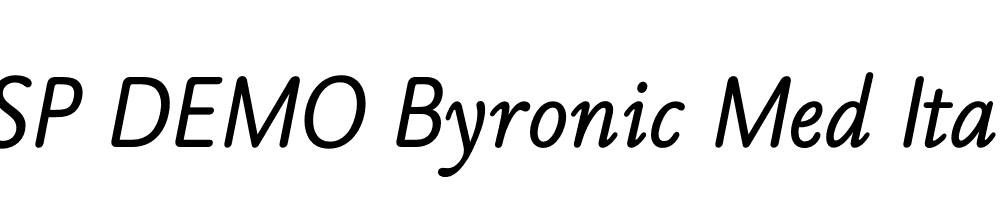 FSP DEMO Byronic Med Italic