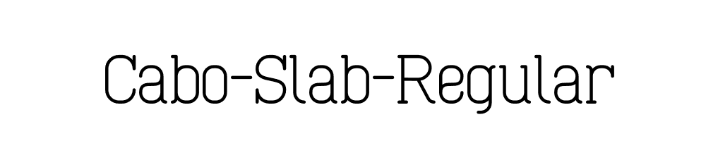 Cabo-Slab-Regular