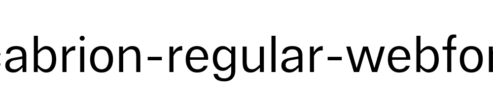 cabrion-regular-webfont