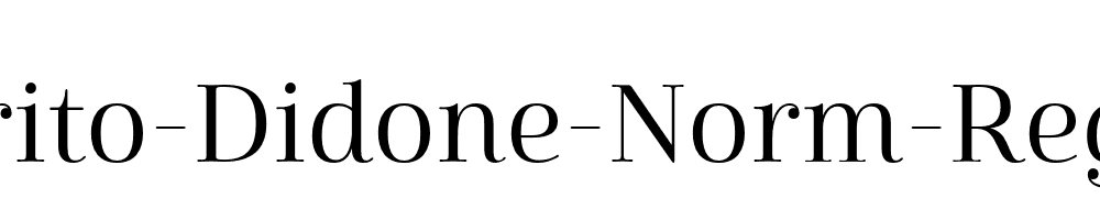 Cabrito-Didone-Norm-Regular