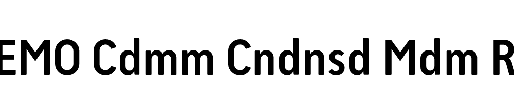 FSP DEMO Cdmm Cndnsd Mdm Regular