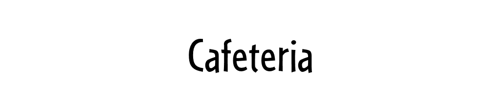 Cafeteria