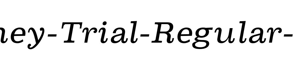 Cagney-Trial-Regular-Italic