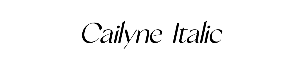 Cailyne-Italic