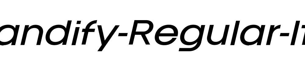 Calandify-Regular-Italic