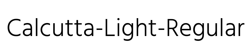 Calcutta-Light-Regular