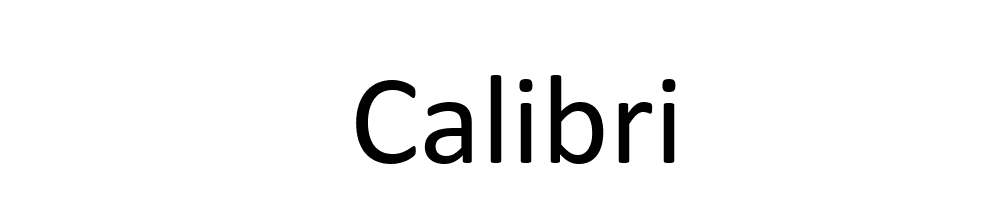 Calibri