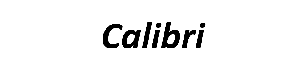 Calibri font Full Family Free [Download Now]