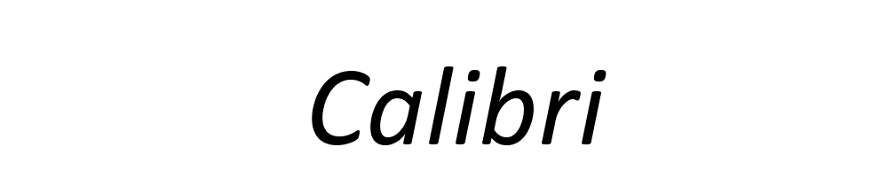 Calibri