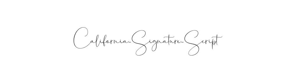 California-Signature-Script