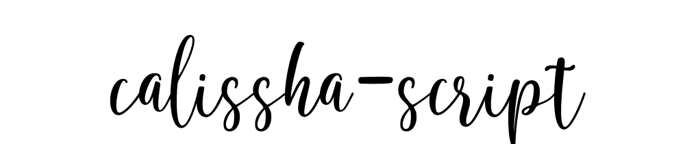 Calissha Script