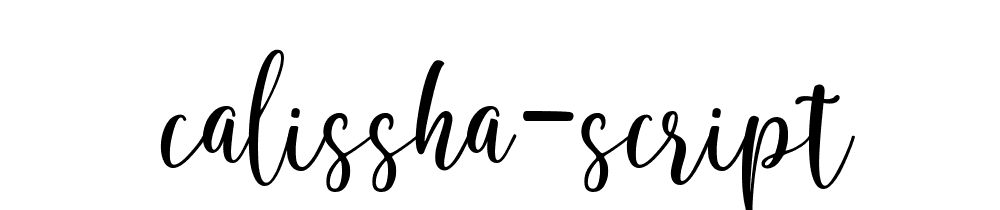 Calissha Script