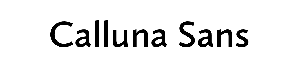 Calluna Sans