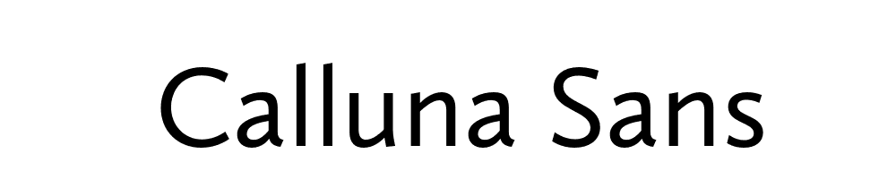 Calluna Sans