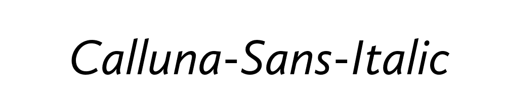 Calluna-Sans-Italic