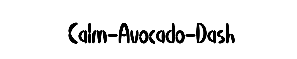 Calm-Avocado-Dash