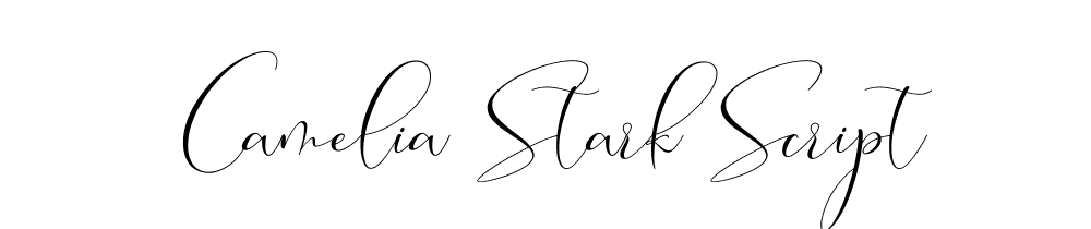 Camelia Stark Script