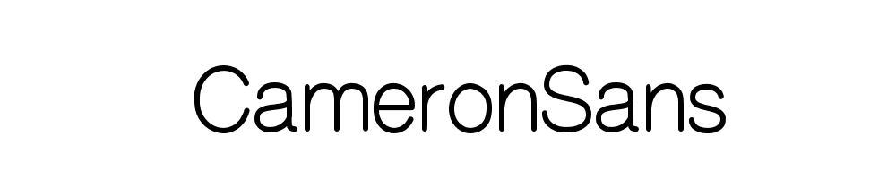 CameronSans