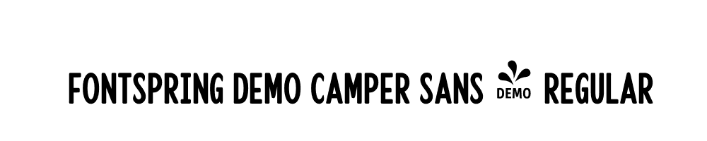  DEMO Camper Sans 2 Regular