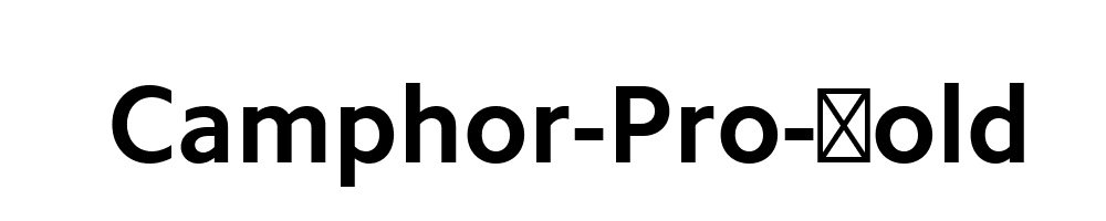 Camphor-Pro-Bold