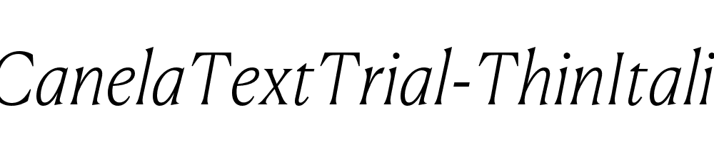 CanelaTextTrial-ThinItalic