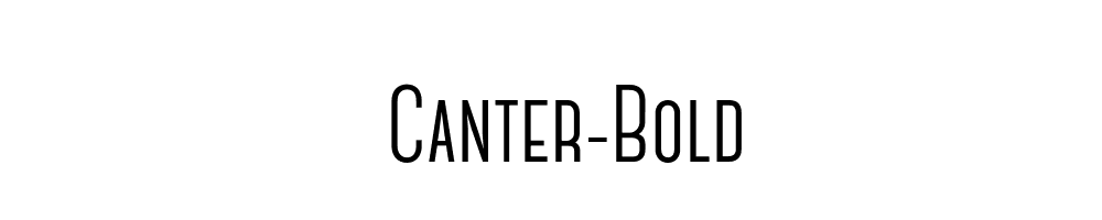 Canter-Bold