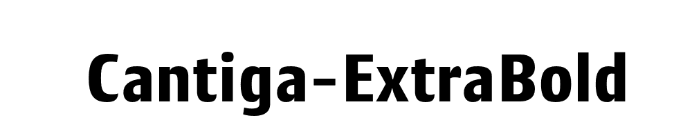 Cantiga-ExtraBold