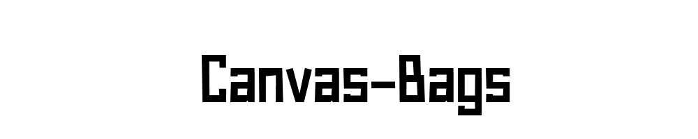 Canvas-Bags