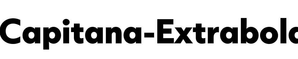 Capitana-Extrabold