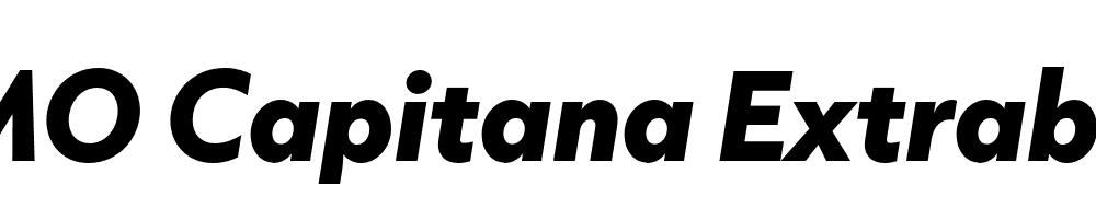 FSP DEMO Capitana Extrabold Italic