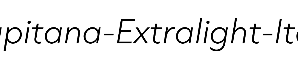 Capitana-Extralight-Italic