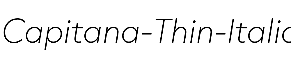 Capitana-Thin-Italic