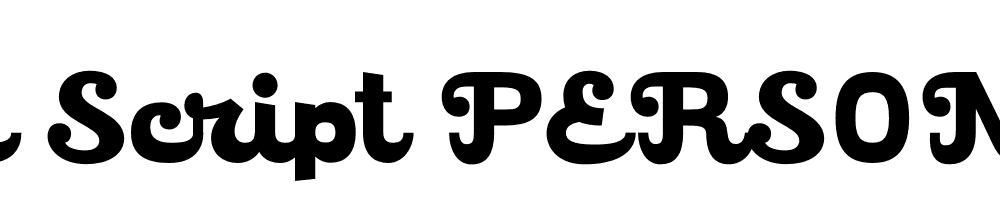 Caraphic Script Personal Use